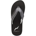 thumbnail image 7 of Norty Men's Soft EVA Flip Flop Thong Sandal Shoe 41500-11D(M)US (Black/Grey), 7 of 7