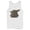 White, variant on Men's Star Wars: The Mandalorian The Child Portrait  Tank Top Charcoal Small