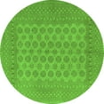 thumbnail image 1 of Ahgly Company Indoor Round Persian Green Traditional Area Rugs, 5' Round, 1 of 1