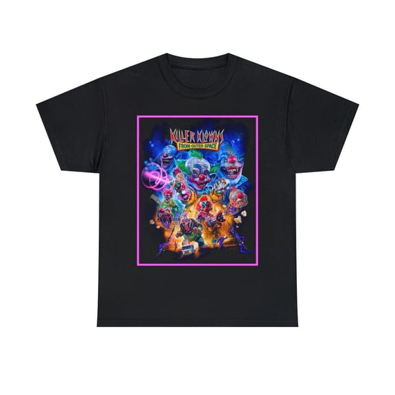 Killer Clowns From Outer Space Unisex Heavy Cotton Tee