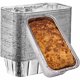 thumbnail image 1 of Molde de aluminio desechable para pan de 2 libras sin tapa, 100 % reciclable, 8,5 x 4,5 x 2,5 pulgadas, 1 of 3