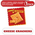 thumbnail image 2 of Cheez-It Original Cheese Crackers, Baked Snack Crackers, 21 oz with supplyplex spoon, 2 of 6