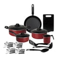 thumbnail image 1 of Bateria de cocina 32 piezas en aluminio 902015 Rojo Ekco, 1 of 7