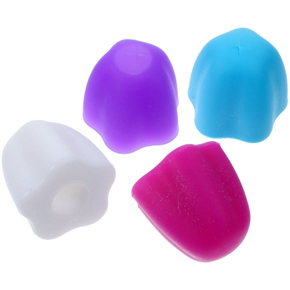Childrens Toothpaste Cap Self Closing Toothbrush Dispenser for Kids Caps Multipurpose 4 Pcs