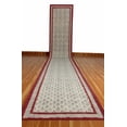 thumbnail image 1 of Casavani Handblock Printed Red Cotton Rug Area Rug for Entryway Kitchen Bathroom 2x3 feet, 1 of 6