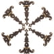 thumbnail image 1 of bisagras para cajas de madera, bisagras para joyeros, bisagras para cajas de metal, bisagras decorativas., 1 of 6