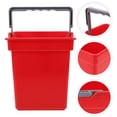 thumbnail image 2 of Large Capacity Plastic Bucket Bin Mop Bucket With Handle 1 Set Multifunctional, 2 of 8