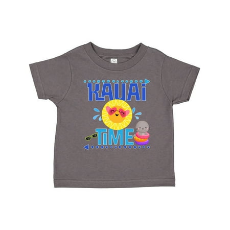 

Inktastic Kauai Time Hawaii Vacation Gift Toddler Toddler Girl T-Shirt