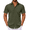 Army Green, variant on COOFANDY Men's Button Up Shirts Short Sleeve Button Down Shirt Men Casual Dress Shirts for Men