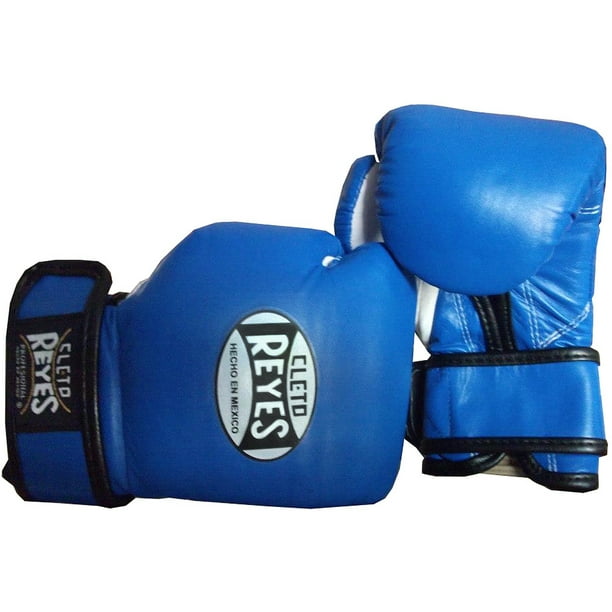 Cleto Reyes Youth Hook and Loop Boxing Gloves Blue