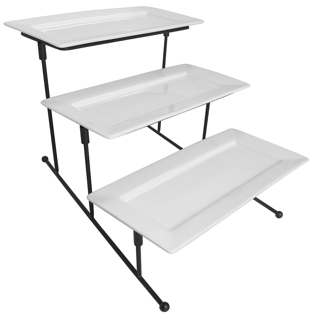 Evelots 3 Tier Serving Tray/Stand/Rack-Desserts/Appetizers ...