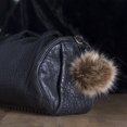 thumbnail image 3 of Luxe Faux Fur 676685047793 Pom Pom Balls - Raccoon, 3 of 3