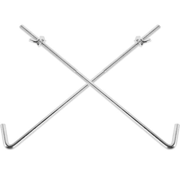 unbranded 2Ud Bracket De Sujeción Para Batería Universal En Aleación De Aluminio Para Autos Y Camionetas