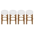 thumbnail image 1 of Vera Indoor Round Seat Bar Stool,Walnut, 1 of 10