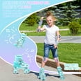 thumbnail image 6 of JZY Glitter Musical Roller Skates for Kids 3-12 - Adjustable Outdoor Skates with Light-Up Wheels, Beginner-Friendly Birthday for Boys & Girls, 6 of 7