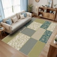 thumbnail image 3 of 1PC Patchwork Pattern Area Rug Local Carpet, Lightweight Washable Easy-to-Tidy Carpet Mat Festival Gift, Suitable for Living Room, Bedroom, Dining Room, Bathroom, Office, Hallway, Choose Room Decor, 3 of 8