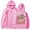 502_Pink, variant on QASIEATN Hoodies for Graceful Women Fashion, Letter Print "LOVE YOURSELF"Oversized Hoodie Long Sleeve Graphic Loose Hooded Sweatshirt Pullover Tops, Womens Fall Tops