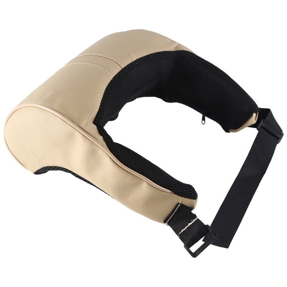 Car Cushion Headrest Car Neck Pillow Universal Interior Car Supplies Beige