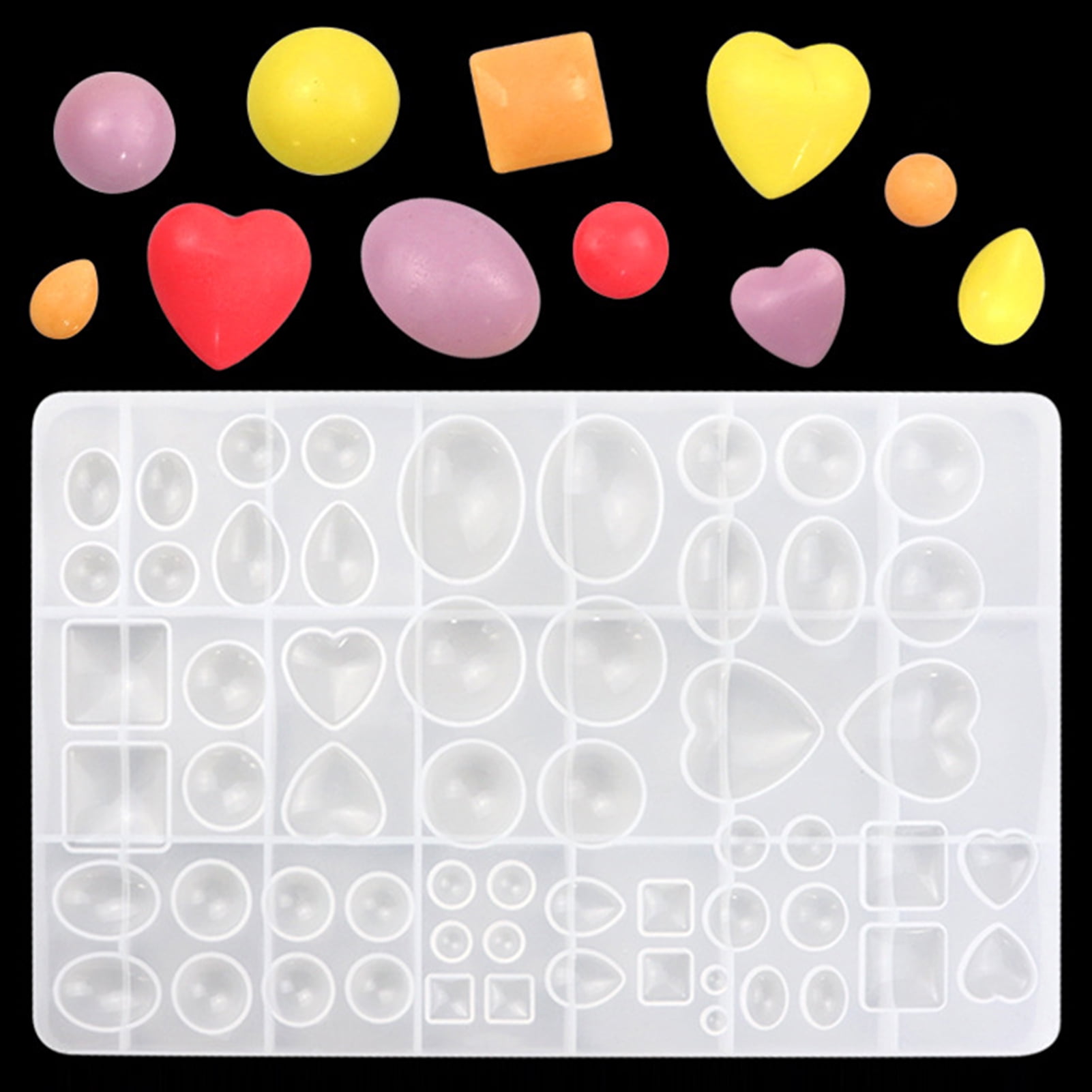 Cheers.US Silicone Resin Molds, Resin Tray Mold for Resin Casting, Flower  Shape Epoxy Resin Casting Molds for DIY, Home Decoration 