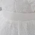 thumbnail image 4 of Robes Fille Robe Formelle pour Filles Robe Blanche Filles Robe pour Tout-Petits pour Fête du Thé Robes pour la Journée des Enfants pour Filles Mode Filles, 4 of 8