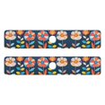 thumbnail image 7 of Yayeee Faucet Mat for Kitchen Sink 30" Diatomite Long Splash Guard Pad, Simple Floral, 2 Pack, 7 of 7