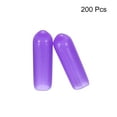 thumbnail image 2 of Uxcell Rubber End Caps Vinyl Round End Cap Cover Screw Thread Protectors for Screw 200Pcs Purple 4mm, 2 of 6