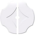 thumbnail image 4 of 32"OD x 1"ID x 11"C x 1"P Percival Architectural Grade PVC Contemporary Ceiling Medallion, Two Piece, 4 of 7
