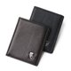 thumbnail image 3 of Sonducket Cartera fina de cuero para hombre, tarjetero de estilo Simple clásico pequeño, monedero para hombre, monedas de moda, bolso Carteras Color café, 3 of 6