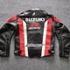 thumbnail image 3 of Chaqueta de motocicleta con estampado de cuero para otoño/invierno, traje de motociclismo para exteriores, traje de caballero todoterreno, traje de carreras cálido a prueba de viento, 3 of 5
