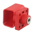 thumbnail image 3 of 120A Copper Lithium Battery Terminal Connector Energy Storage Double Thread Red, 3 of 10