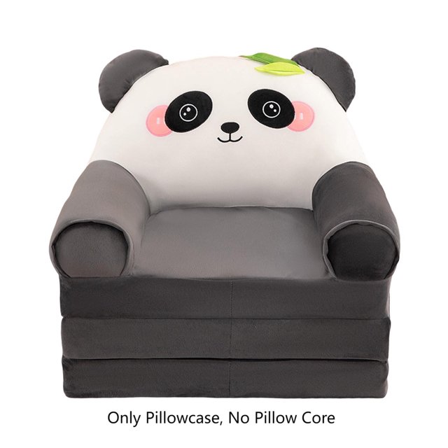 Hbdhejl Folding Children'S Sofa Backrest Armchair 2 In 1 Folding Children'S Sofa Cute Cartoon Lazy Sofa Without Padding Or Padding Core