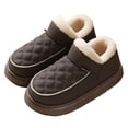 thumbnail image 2 of Pantuflas Mullidas Con Plataforma para Mujer Y Hombre  Cálidas Cómodas Interior Exterior, 2 of 8
