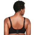 thumbnail image 1 of Glamorise Full Figure Plus Size MagicLift Minimizer Bra Wirefree #1003 Black, 1 of 7