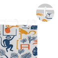 thumbnail image 5 of Yayeee Shower Curtain with Hooks 72"x72" Waterproof Fabric Bathroom Hanging Decor, Tropical Jungle Vibes, 5 of 5