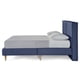 thumbnail image 5 of Base de Cama Matrimonial Makora Luma Azul Tapizada en Tela Tipo Lino (No Incluye Colchón), 5 of 9