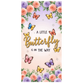 thumbnail image 6 of Floral Decoration Butterfly Baby Shower Banner Colorful Design for Pregnancy Announcement Gender Reveal Garden Party, 6 of 7