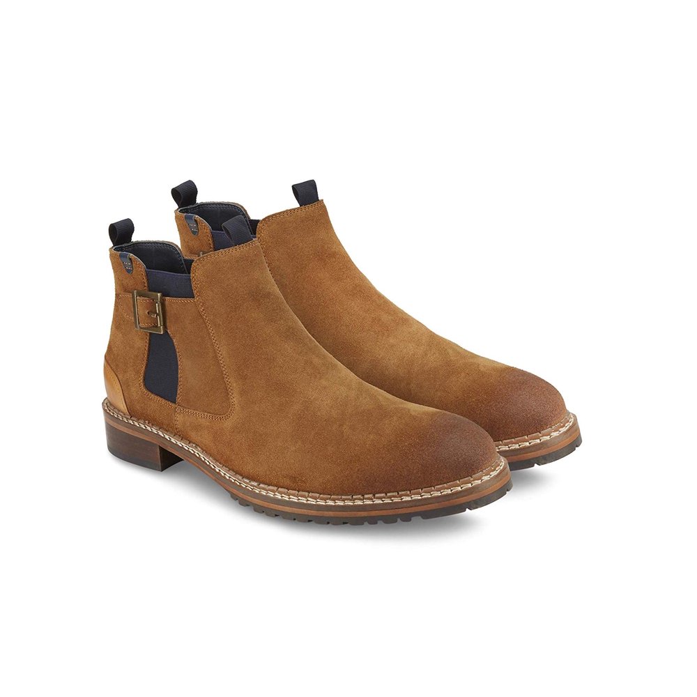 vintage foundry tiger leather boot
