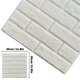thumbnail image 1 of Pegatinas de pared 3D de espuma, paneles de papel tapiz autoadhesivos, decoración del hogar, sala de estar, dormitorio, decoración de la casa, pegatina de pared de ladrillo para baño Tan Jianjun unisex, 1 of 2
