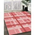 thumbnail image 2 of Ahgly Company Indoor Square Patterned Pastel Pink Area Rugs, 5' Square, 2 of 6