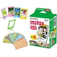 thumbnail image 7 of Fujifilm Instax Mini 9 Instant Camera 5 COLOR COMBO SET + Fuji INSTAX Instant Film (100 SHEETS) + 5 Accessories kit Bundle, Includes; Custom Matching Case + Photo Album + Frames + Lens Filters + MORE, 7 of 7