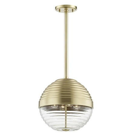 

Hudson Valley Lighting 1214 Easton 4 Light 14 Wide Pendant - Brass