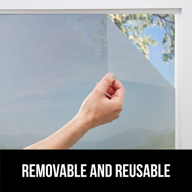 Frosted Window Privacy Film, 17.5 x 78.7 Inches photo 7