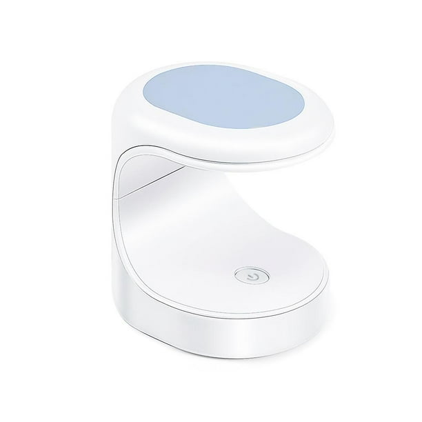 Lámpara de uñas portátil pequeña, máquina de fototerapia de una sola pieza, minilámpara, 1 pieza, azul