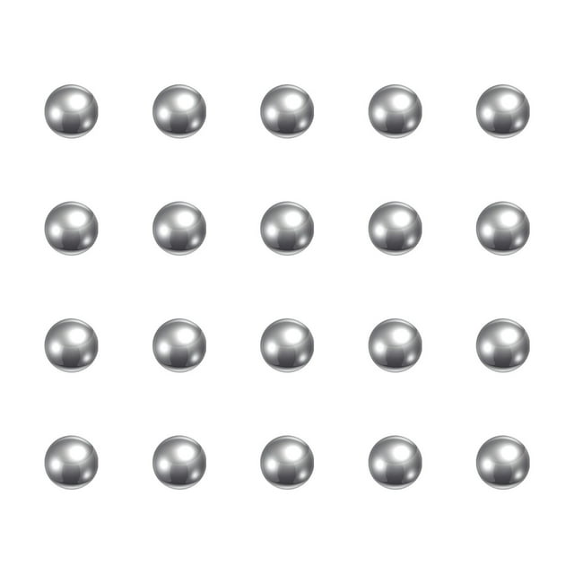 Unique Bargains Billes de Roulement en Acier Chromé 7/64 Pieds G25 Précision Lot de 100