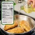 thumbnail image 5 of Great Value Canola Oil, Heart Healthy, High Smoke Point, 48 fl oz Bottle, 5 of 10