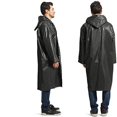 thumbnail image 2 of Poncho impermeable reutilizable de tamaño universal, poncho impermeable portátil, material ecológico, duradero, de secado rápido, cierre a presión, ligero y compacto, 2 of 5