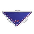 thumbnail image 3 of ZPAQI Independence Dog Bandanas Adjust Pet Collar Patriotism US Flag Neckscarf, 3 of 21