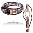 thumbnail image 4 of Leather Strap, Leather Strap For Metal Buckle Ethnic Style Retro Smart Watch Replacement  7 Leather For For  7 Nfc Bracelet Band For Mi Band 7, 4 of 8