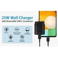 thumbnail image 3 of Cargador USB C de 25W Carga Rápida Note 10/10+ S20 S20 S21 Genérico Cargador USB C, 3 of 3