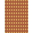 thumbnail image 1 of Ahgly Company Tapis d'Intérieur Lavables à la Machine, Rectangle Rouge de Lave de Transition, 7' x 10', 1 of 7